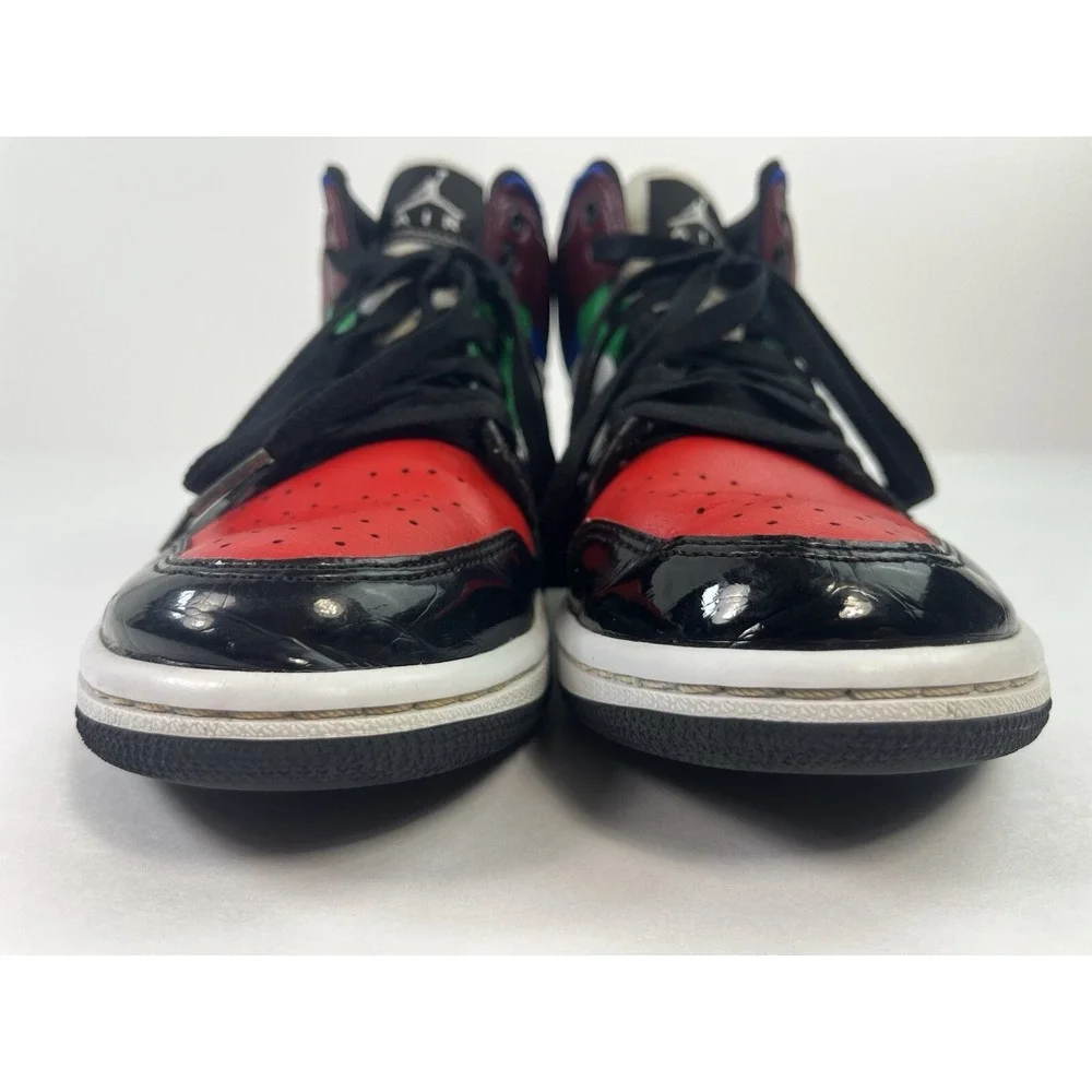 Nike Air Jordan 1 Mid SE Women's Size 7 Black White University Red DB5454-001